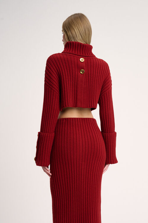 Luisa Spagnoli Mappale - Pullover Cropped - Fashion Show