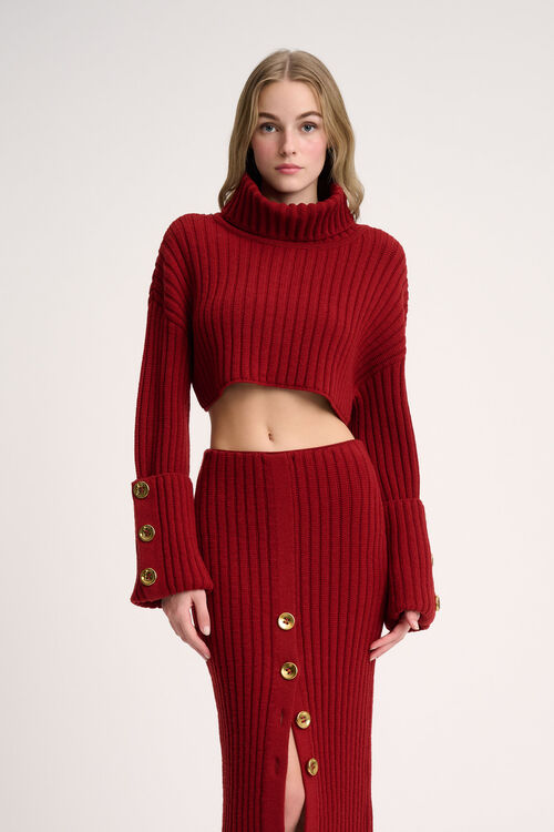 Luisa Spagnoli Mappale - Pullover cropped - Fashion Show