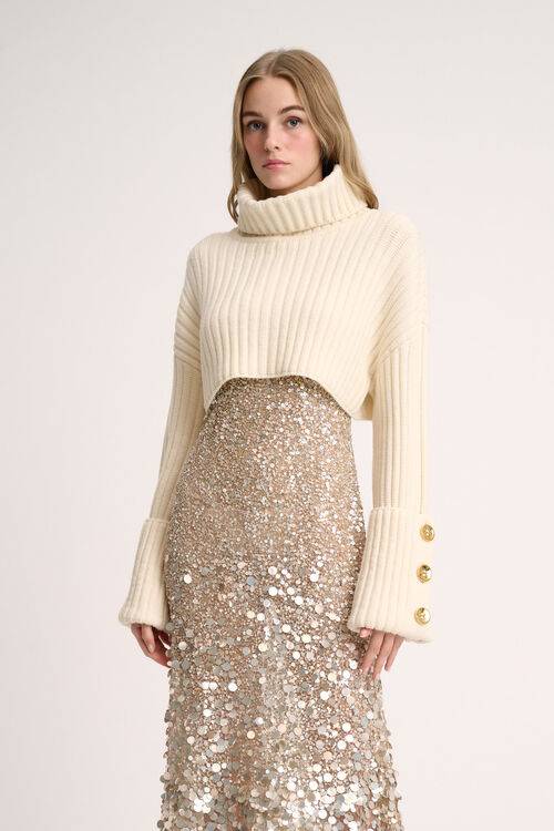 Luisa Spagnoli Mappale - Pullover cropped - Fashion Show