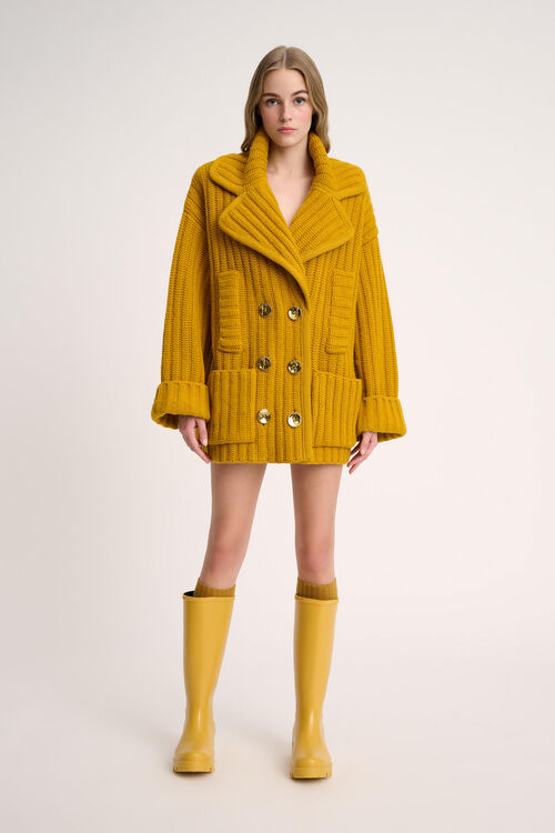 Luisa Spagnoli Marcello - Caban in maglia - Fashion Show