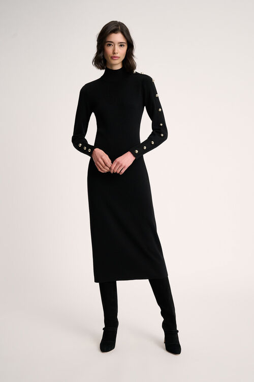 Luisa Spagnoli Mentolato - Abito Con Bottoni Decorativi