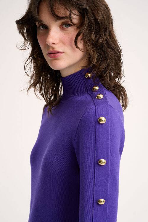 Luisa Spagnoli Mentolato - Abito Con Bottoni Decorativi