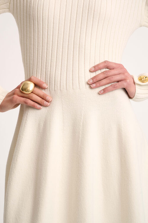 Luisa Spagnoli Miriam - Abito Con Bottoni - Fashion Show