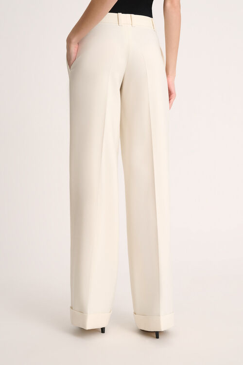 Luisa Spagnoli Oby - Pantaloni Con Piega - Fashion Show