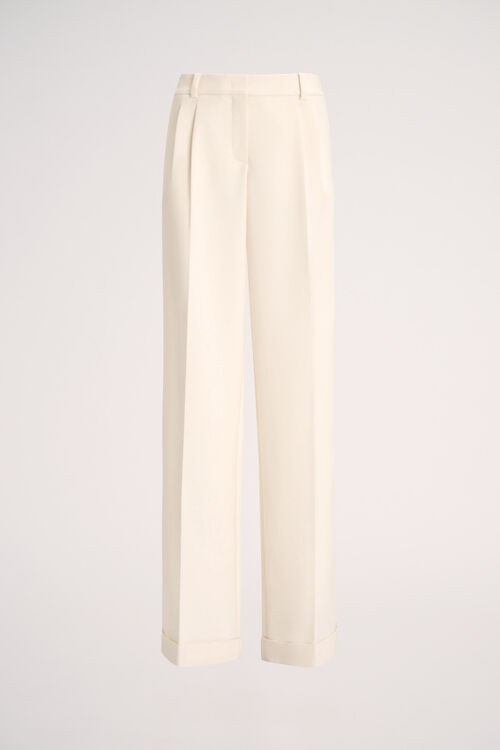 Luisa Spagnoli Oby - Pantaloni Con Piega - Fashion Show