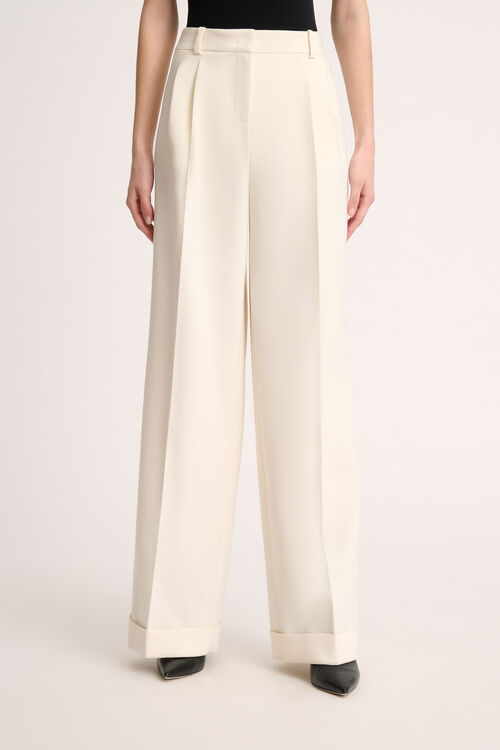 Luisa Spagnoli Oby - Pantaloni con piega - Fashion Show