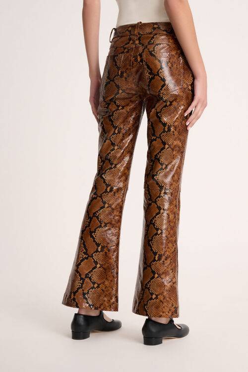 Luisa Spagnoli Olivi - Pantaloni In Pelle - Fashion Show