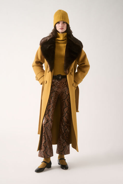 Luisa Spagnoli Olivi - Pantaloni In Pelle - Fashion Show