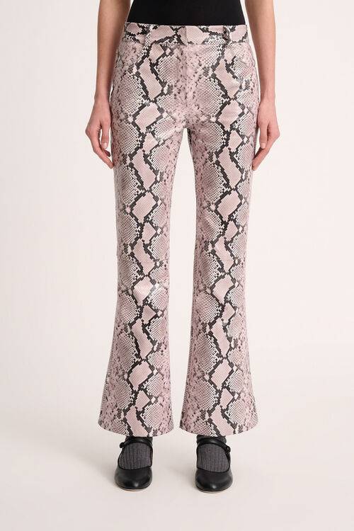 Luisa Spagnoli Olivi - Pantaloni in pelle - Fashion Show