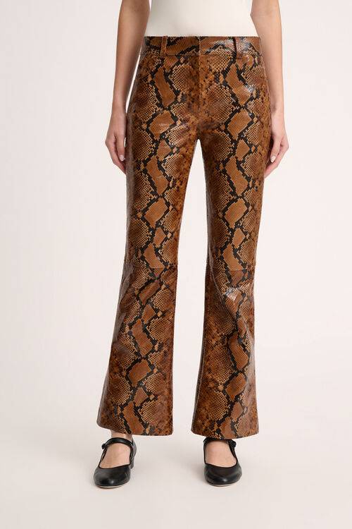 Luisa Spagnoli Olivi - Pantaloni in pelle - Fashion Show