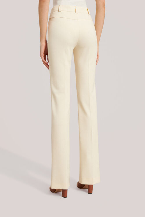 Luisa Spagnoli Onnis - Pantalone In Interlock Stretch