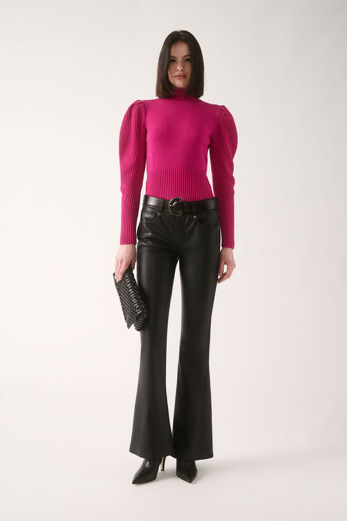 Luisa Spagnoli Originario - Pantaloni Flared In Pelle