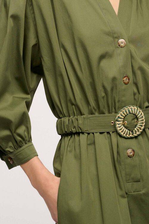 Luisa Spagnoli Pignolo - Chemisier Con Vita Arricciata