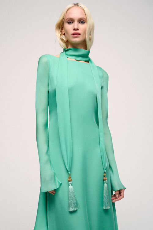 Luisa Spagnoli Replica - Sciarpa in seta - Fashion Show