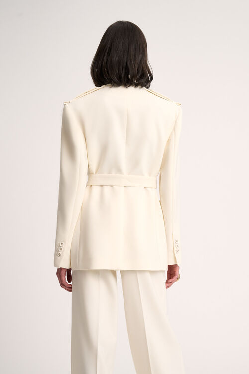 Luisa Spagnoli Salerno - Giacca In Misto Lana - Fashion Show