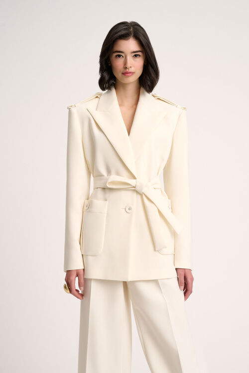 Luisa Spagnoli Salerno - Giacca in misto lana - Fashion Show