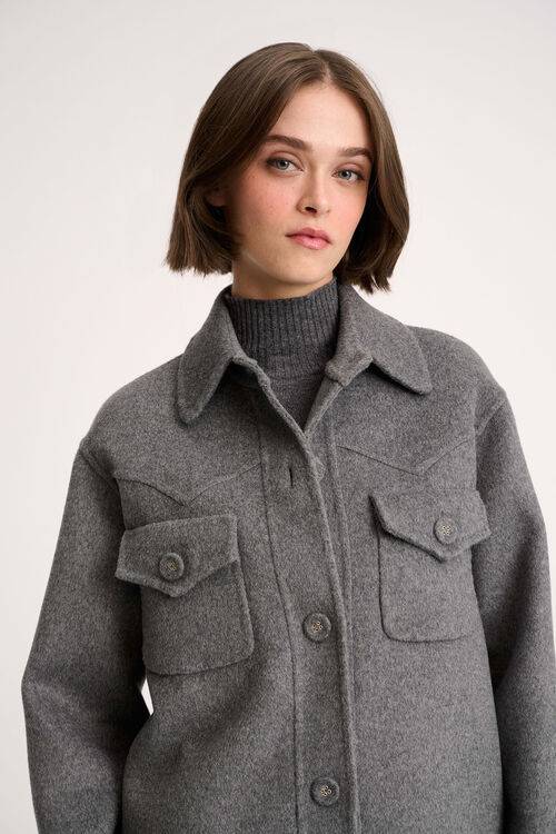 Luisa Spagnoli Saliera - Giacca In Panno - Fashion Show