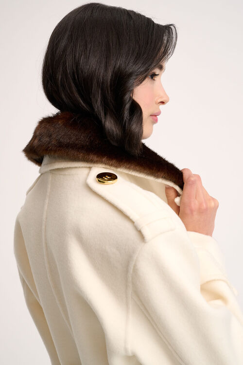 Luisa Spagnoli Salone - Cappotto Con Collo - Fashion Show