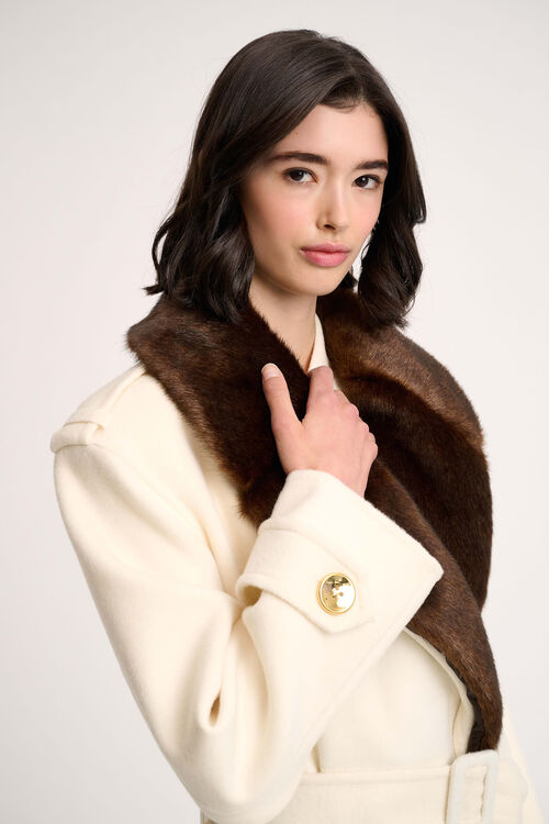 Luisa Spagnoli Salone - Cappotto Con Collo - Fashion Show