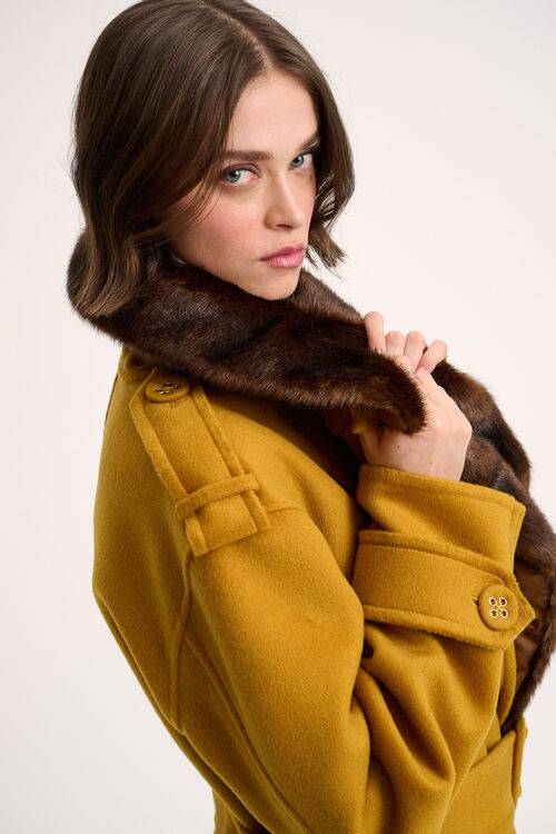 Luisa Spagnoli Salone - Cappotto Con Collo - Fashion Show