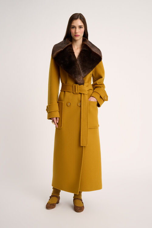 Luisa Spagnoli Salone - Cappotto con collo - Fashion Show