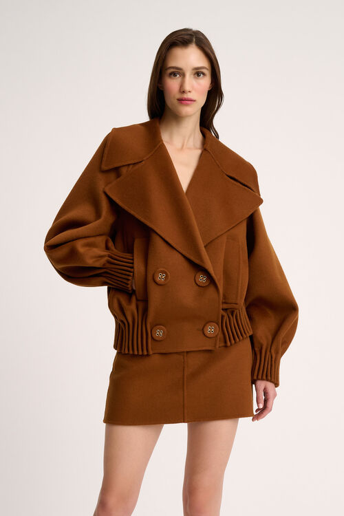 Luisa Spagnoli Scherma - Caban arricciato - Fashion Show