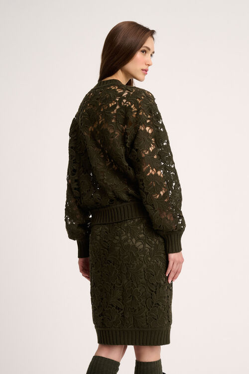 Luisa Spagnoli Segesta - Cardigan In Pizzo - Fashion Show