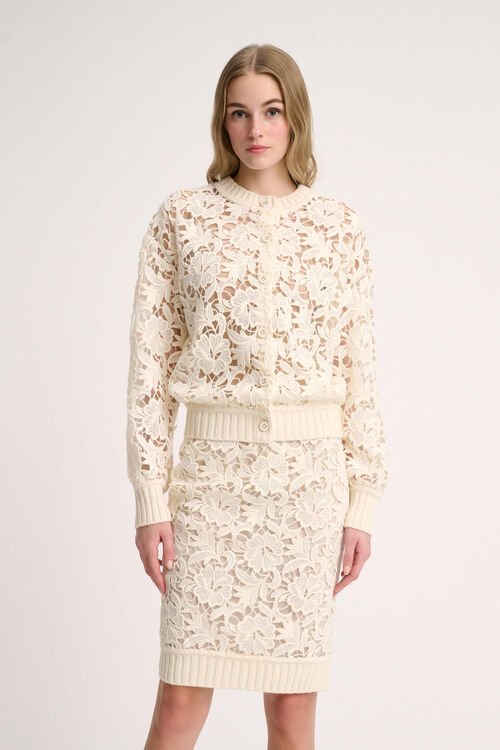 Luisa Spagnoli Segesta - Cardigan in pizzo - Fashion Show