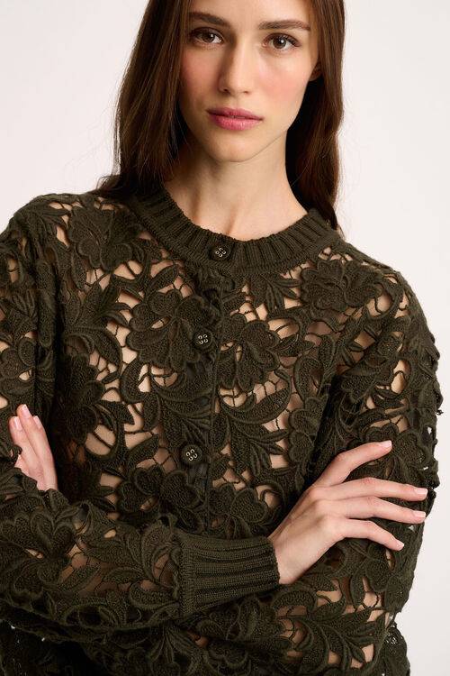 Luisa Spagnoli Segesta - Cardigan in pizzo - Fashion Show