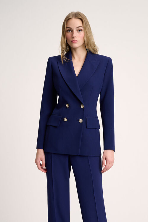 Luisa Spagnoli Sincronia - Giacca Con Bottoni Gioiello