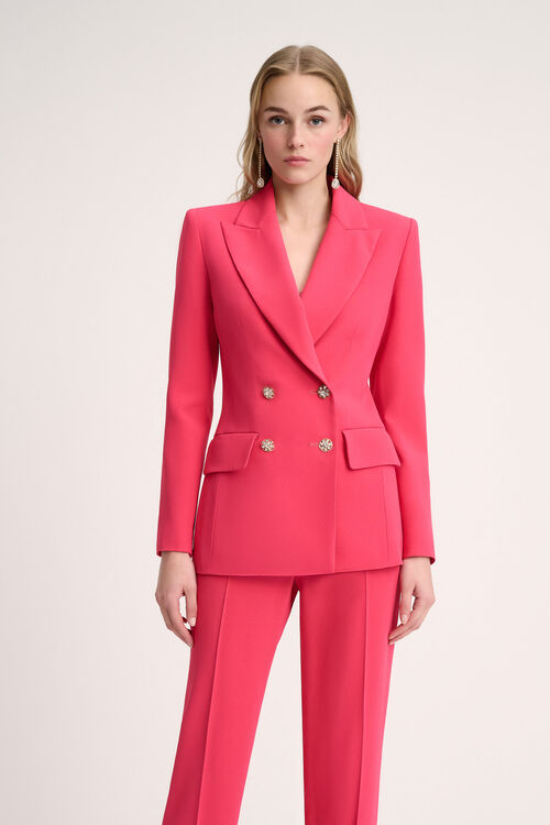 Luisa Spagnoli Sincronia - Giacca Con Bottoni Gioiello