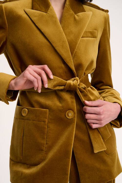 Luisa Spagnoli Stallo - Giacca In Velluto - Fashion Show