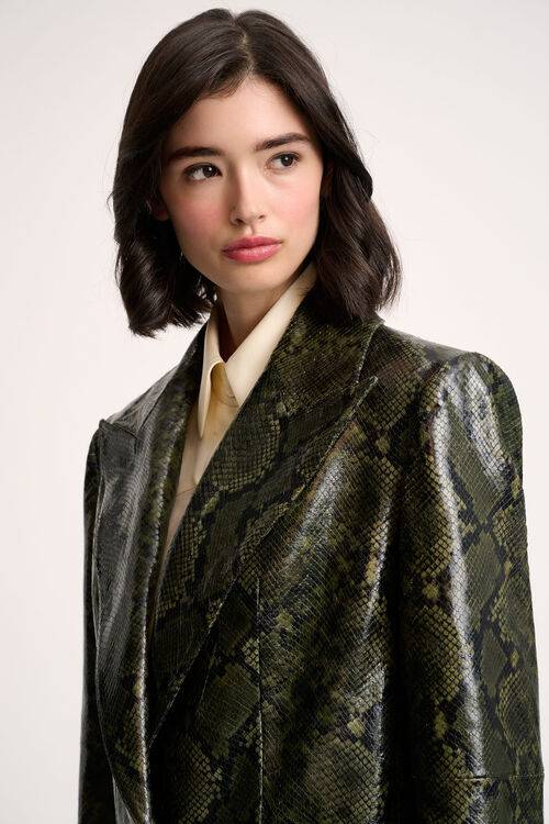 Luisa Spagnoli Strato - Cappotto In Pelle - Fashion Show