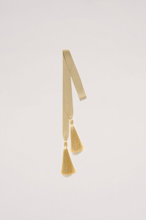 Luisa Spagnoli Zigola - Sciarpa con frange - Fashion Show