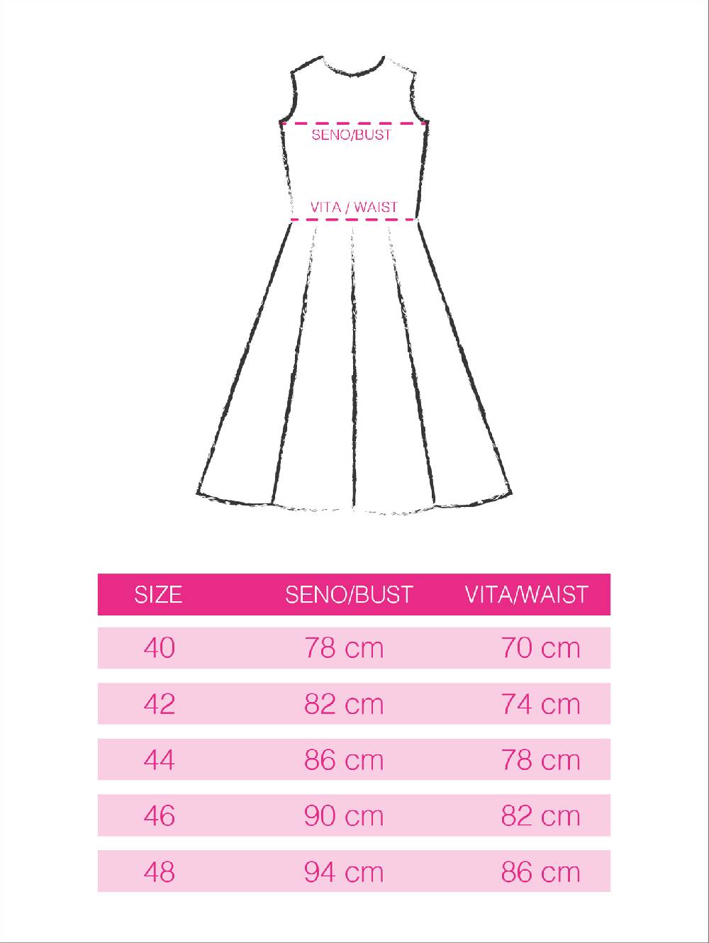 Lunatica Milano Abito Groovy Blu