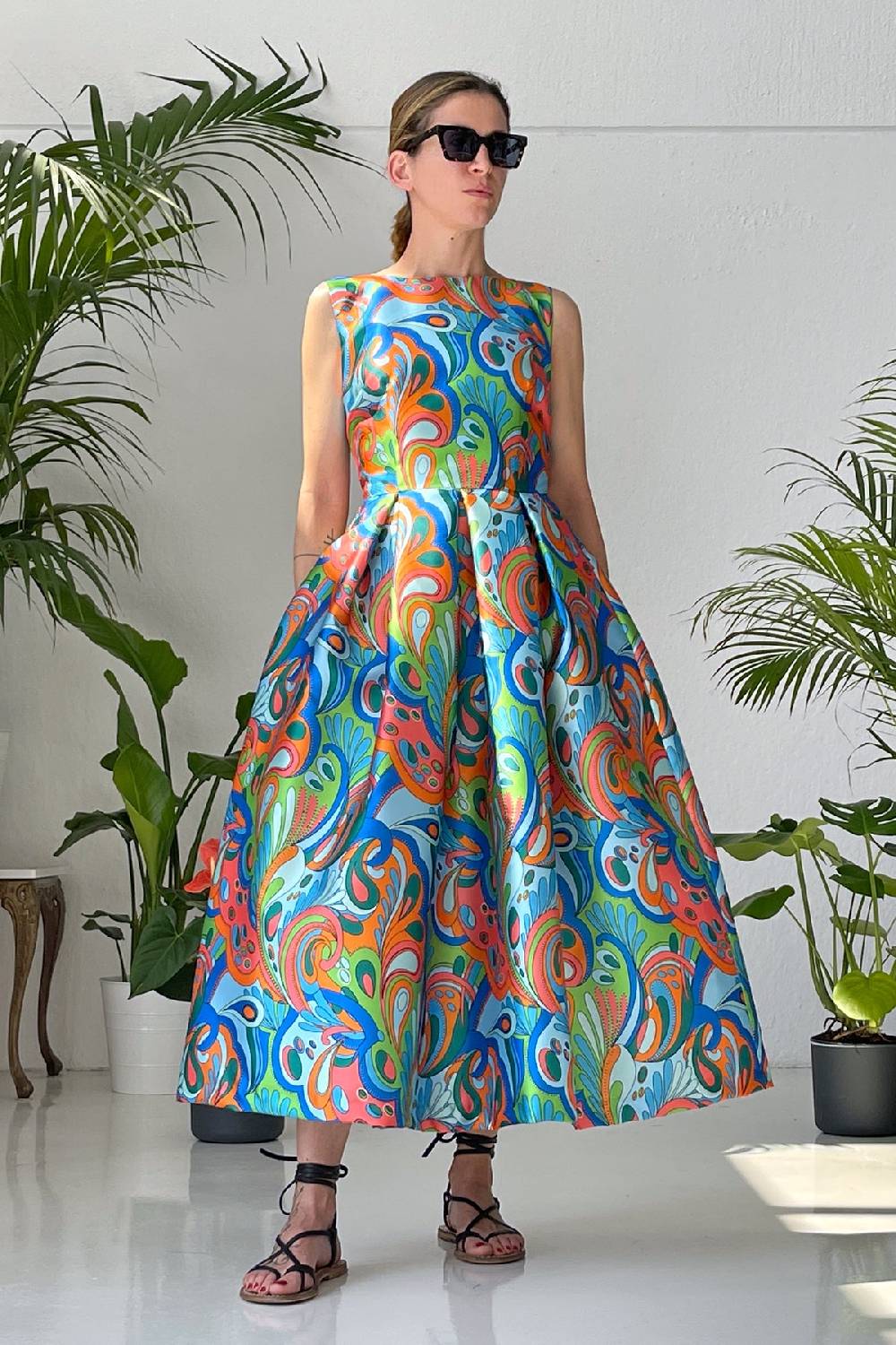 Lunatica Milano Abito Groovy Blu