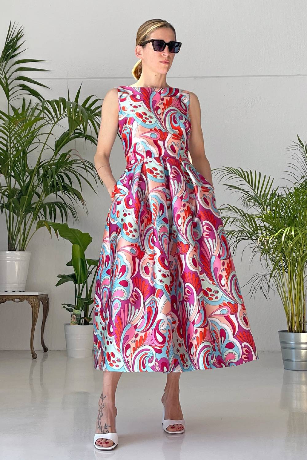 Lunatica Milano Abito Groovy Pink