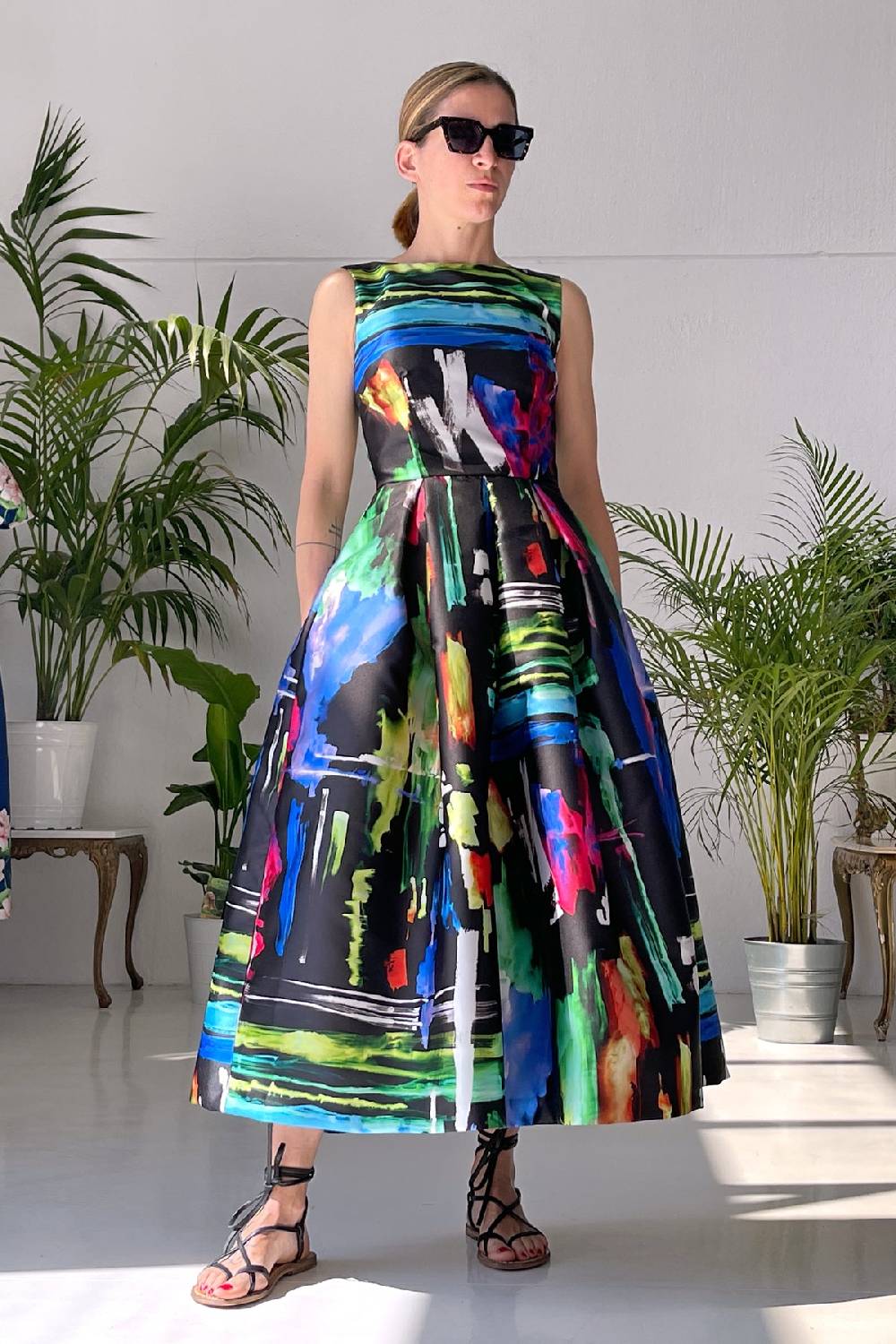 Lunatica Milano Abstract Pop Black