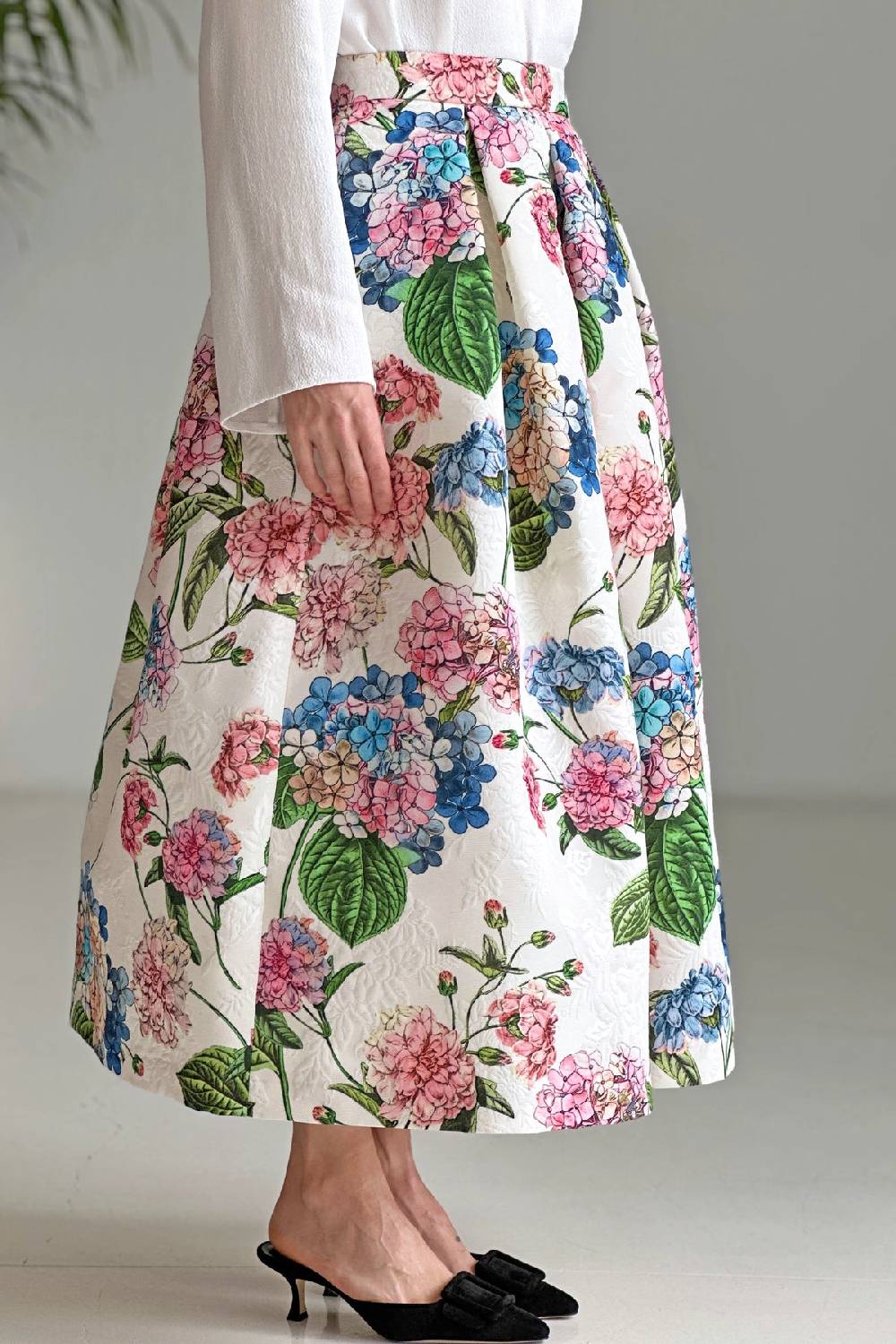 Lunatica Milano Gonna Hydrangeas