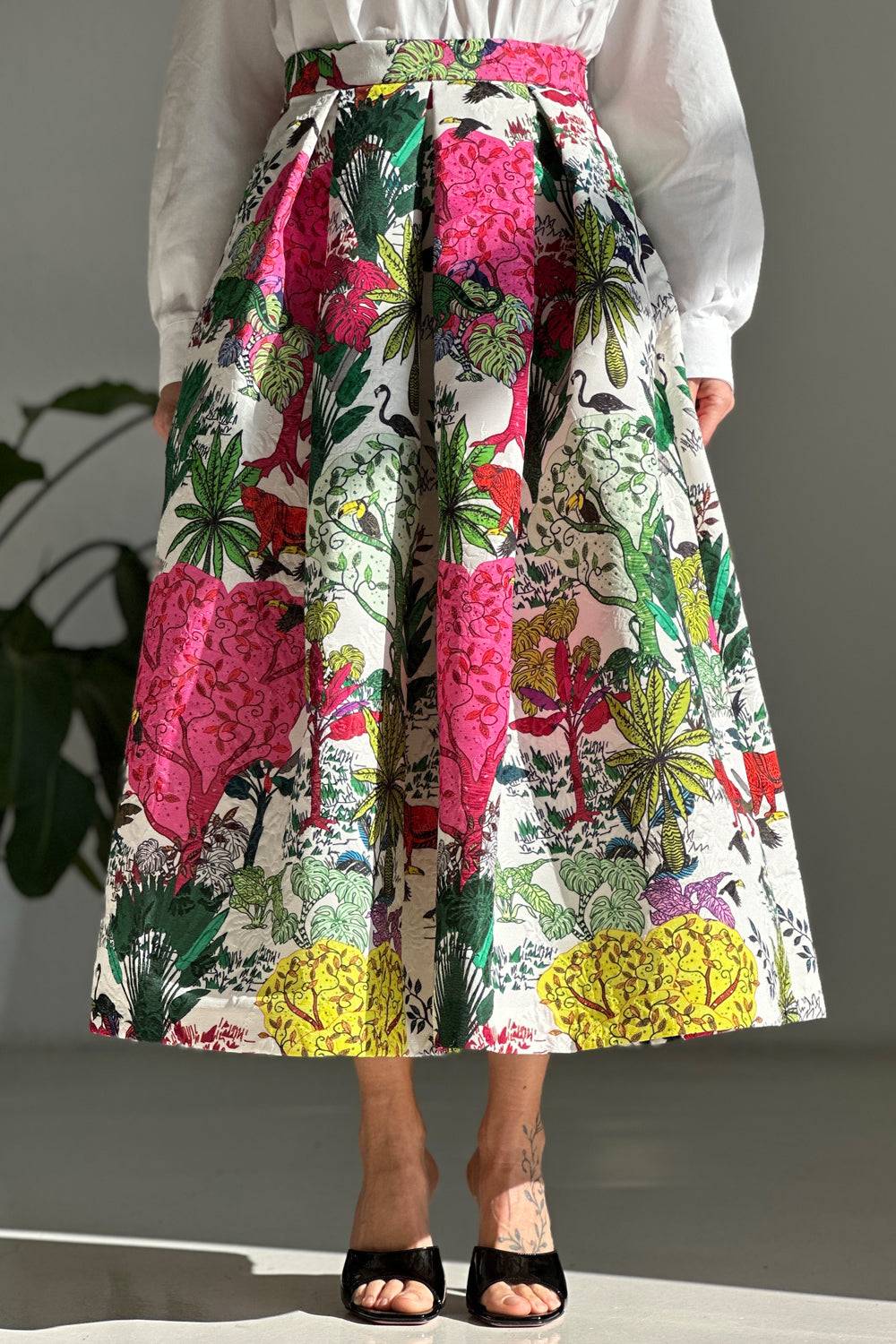 Lunatica Milano Gonna Jungle Matelassè