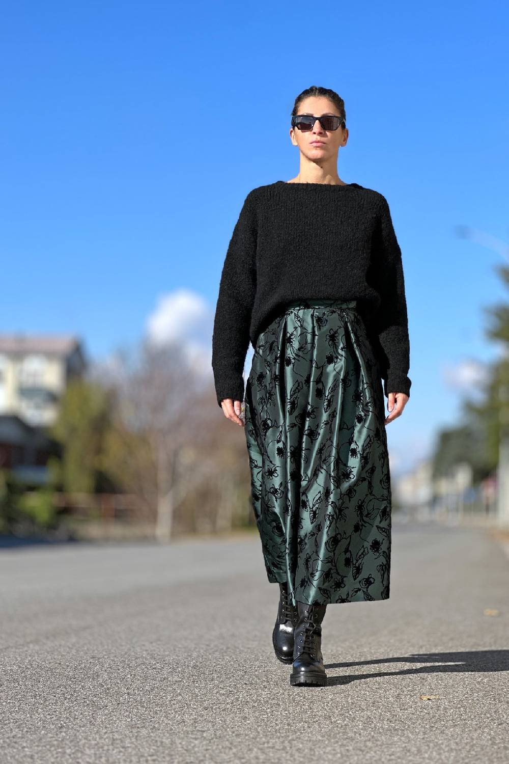 Lunatica Milano Gonna Milano Green