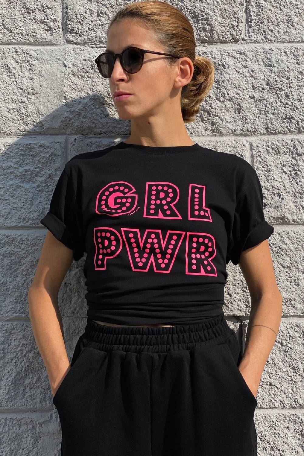 Lunatica Milano TShirt Nera - GRLPWR