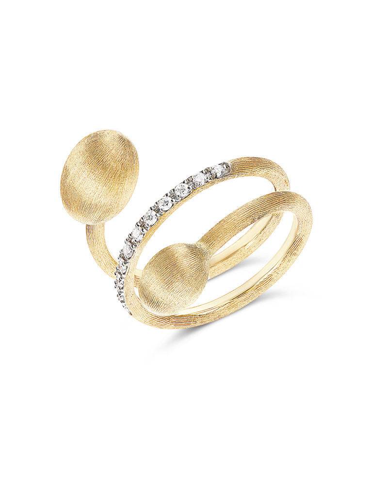 Nanis Anello Contrariè "DANCING ÉLITE" In Oro E Diamanti – Nanis Italian Jewels