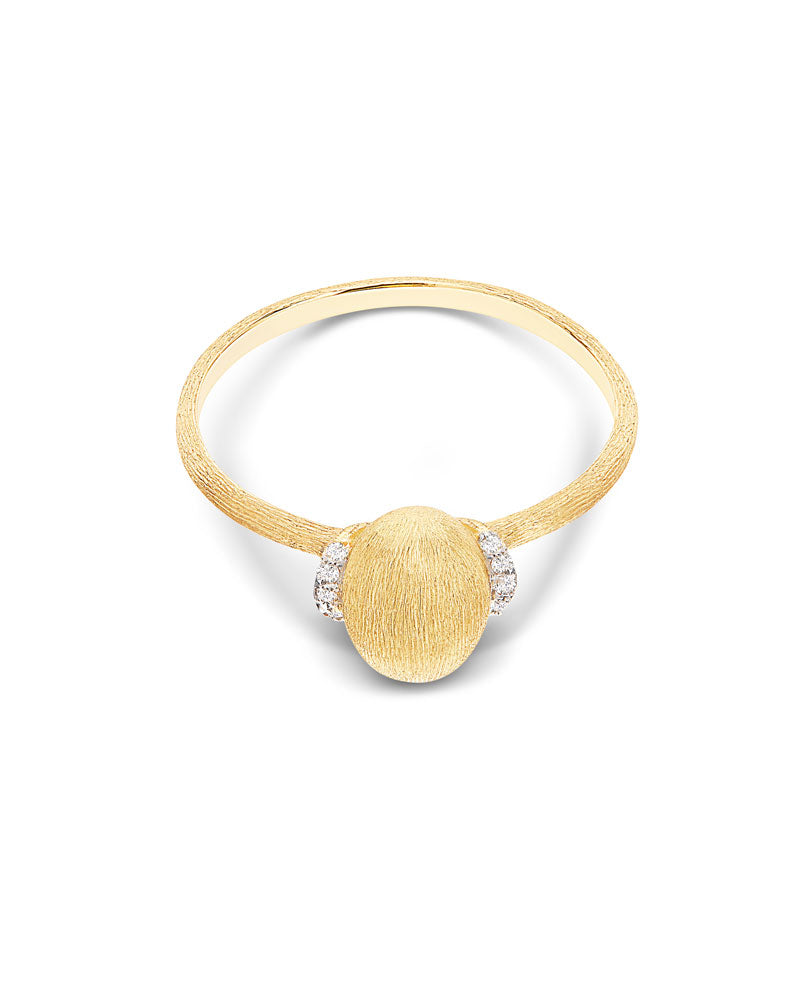 Nanis Anello "DANCING ÉLITE" Con Boule In Oro E Accenti Di Diamante (piccolo – Nanis Italian Jewels