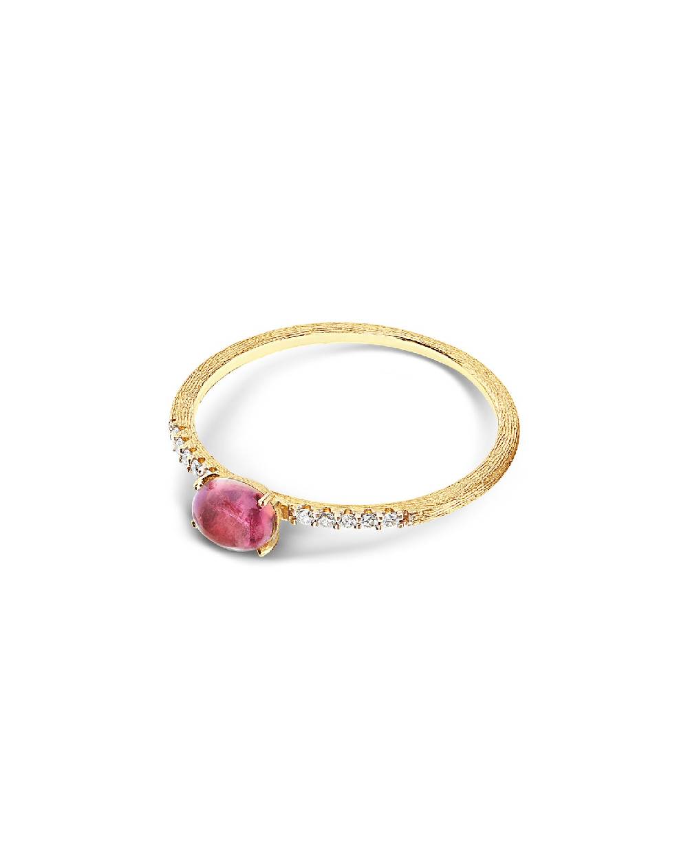 Nanis Anello "DANCING TOURMALINES" In Oro, Diamanti E Tormalina Rosa (piccol – Nanis Italian Jewels