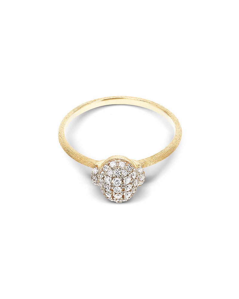 Nanis Anello Di Fidanzamento "DANCING ÉLITE" In Oro E Pavé Di Diamanti – Nanis Italian Jewels