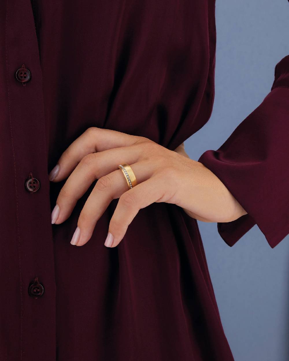 Nanis Anello Di Fidanzamento "LIBERA ICON" In Oro E Diamanti (grande) – Nanis Italian Jewels