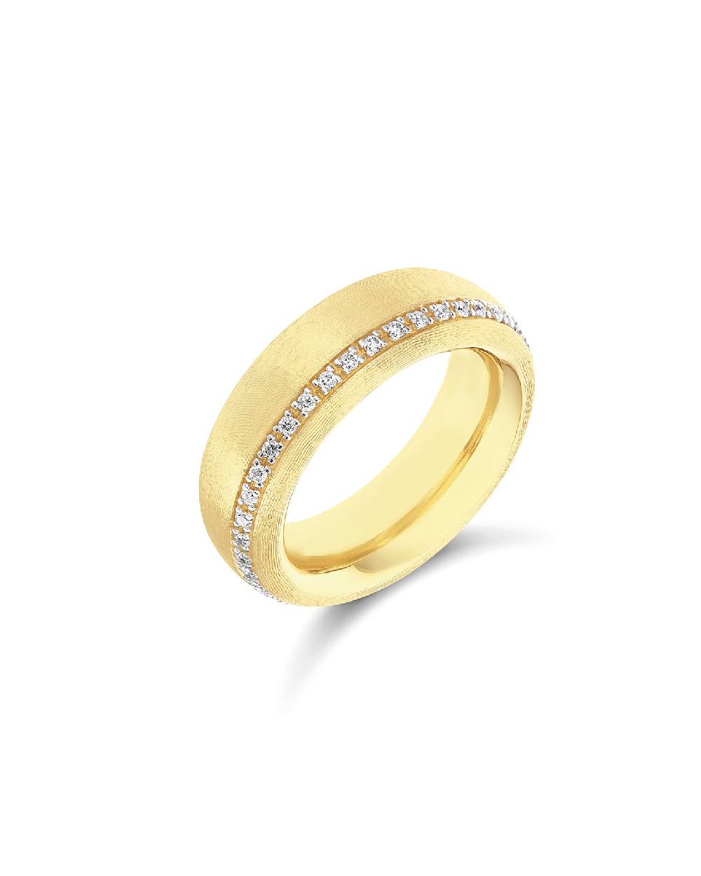 Nanis Anello di fidanzamento "LIBERA ICON" in oro e diamanti (grande) – Nanis Italian Jewels