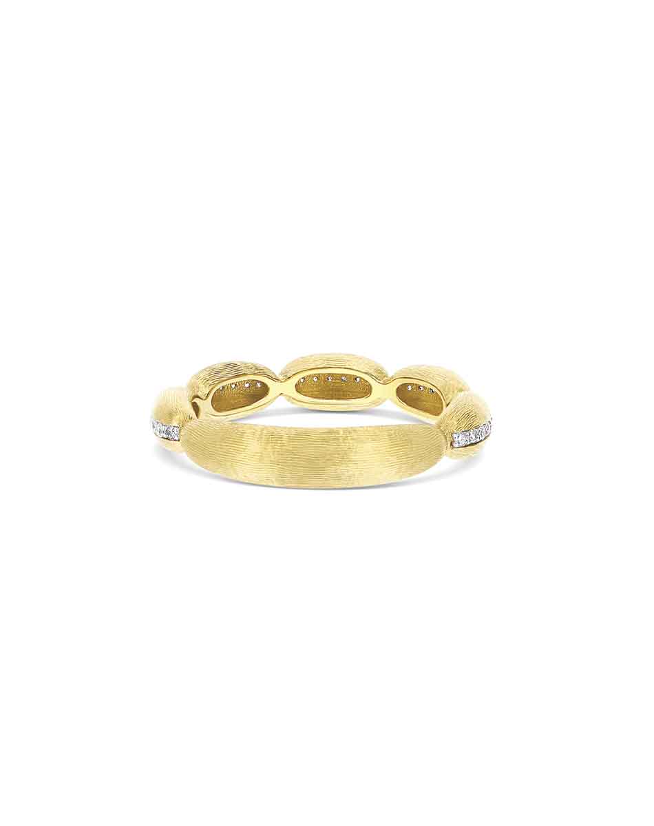 Nanis Anello “Diva” Con Boules In Oro E Diamanti – Nanis Italian Jewels