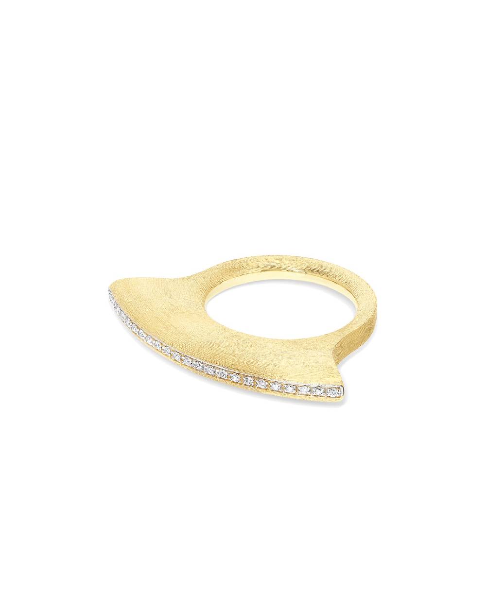 Nanis Anello "LIBERA ICON" contemporaneo in oro e diamanti – Nanis Italian Jewels